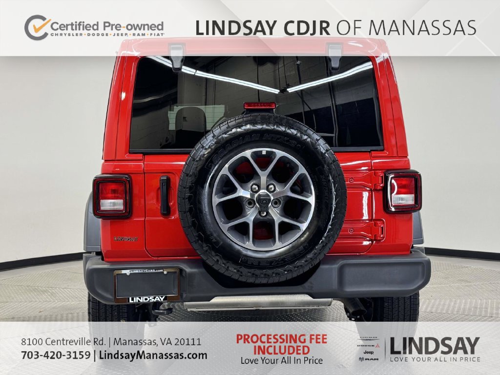 Used 2025 Jeep Wrangler Unlimited Sport AWD/4WD image 8