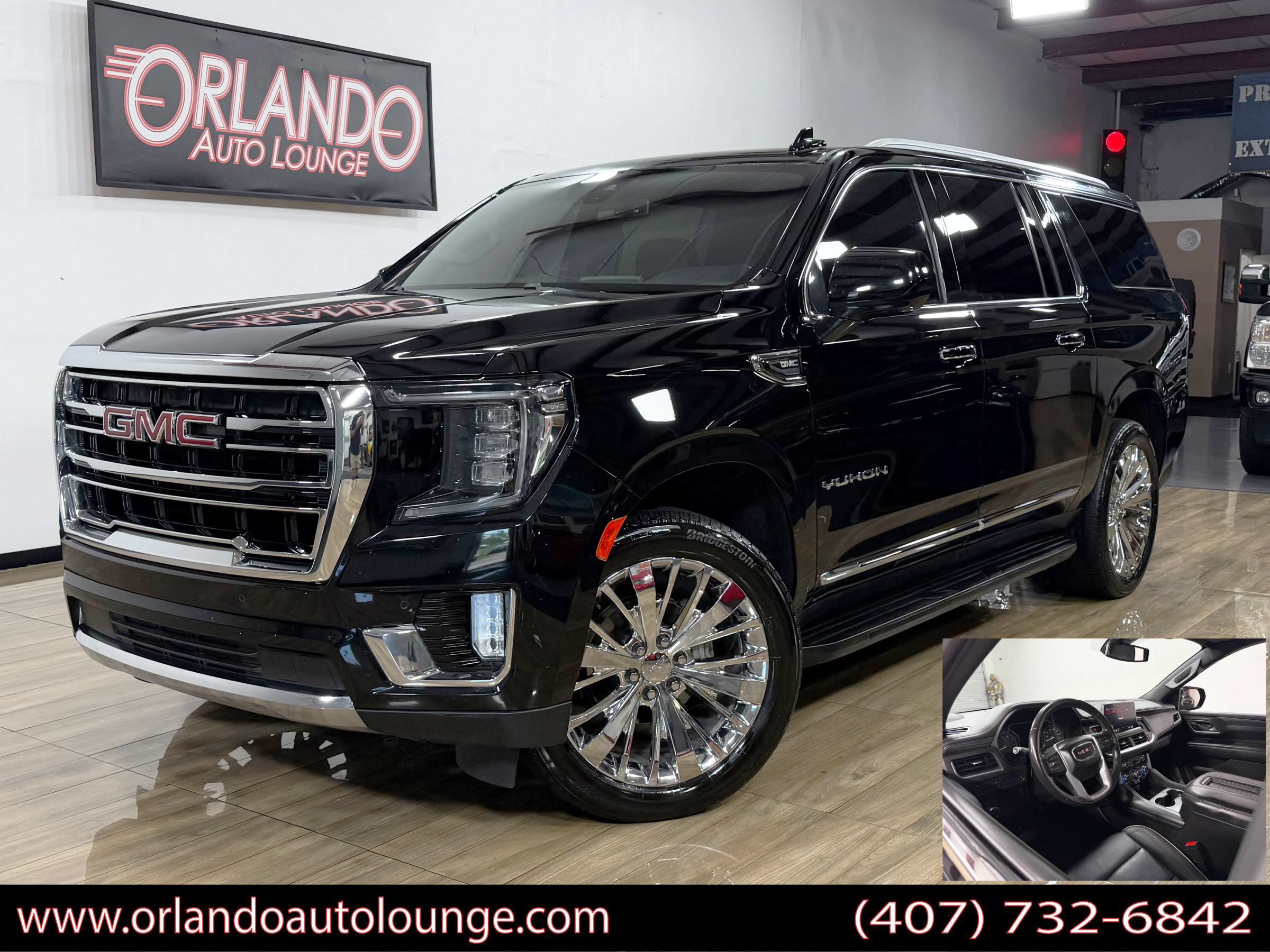 Used 2021 GMC Yukon XL SLT RWD image 1