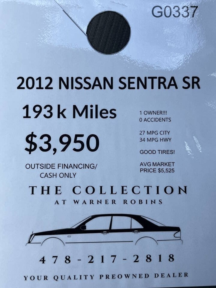 Used 2012 Nissan Sentra 2.0 SR FWD image 2