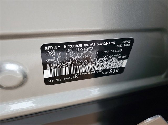 New 2025 Mitsubishi Eclipse Cross AWD image 30