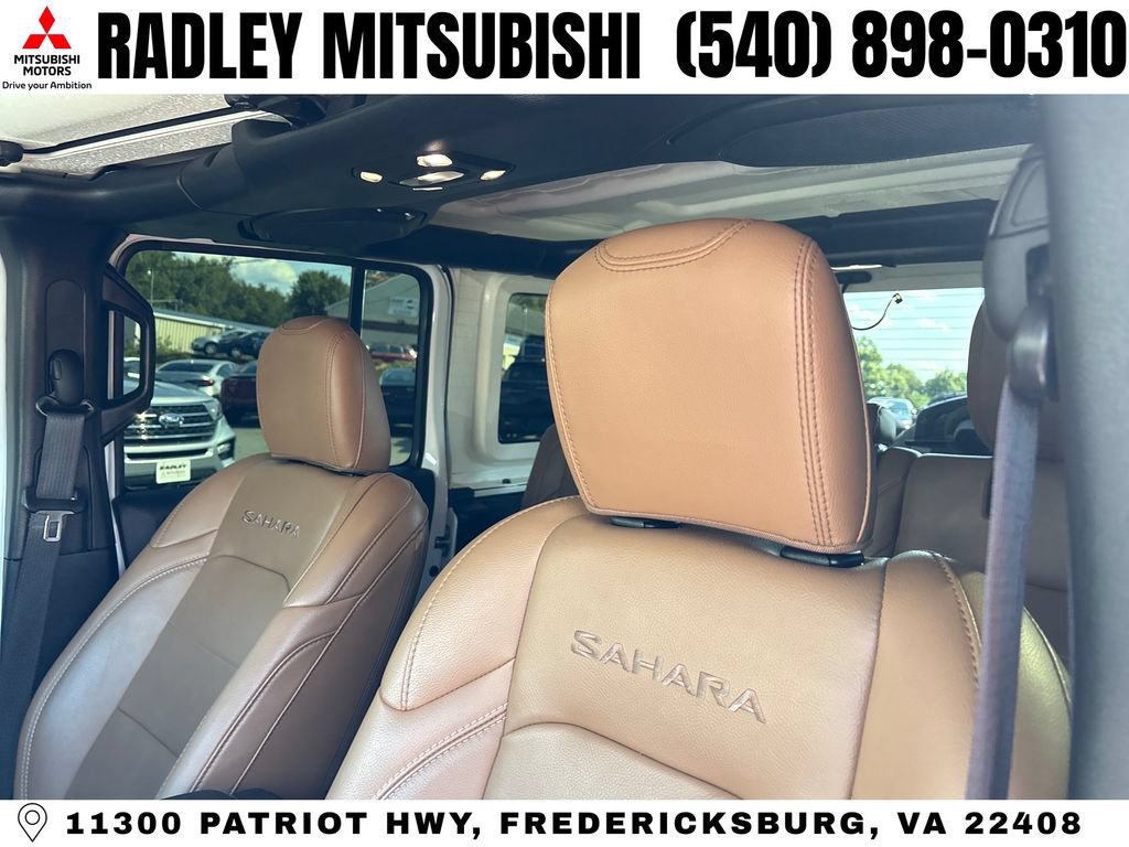 Used 2023 Jeep Wrangler Unlimited Sahara w/ Cold Weather Group AWD/4WD image 3