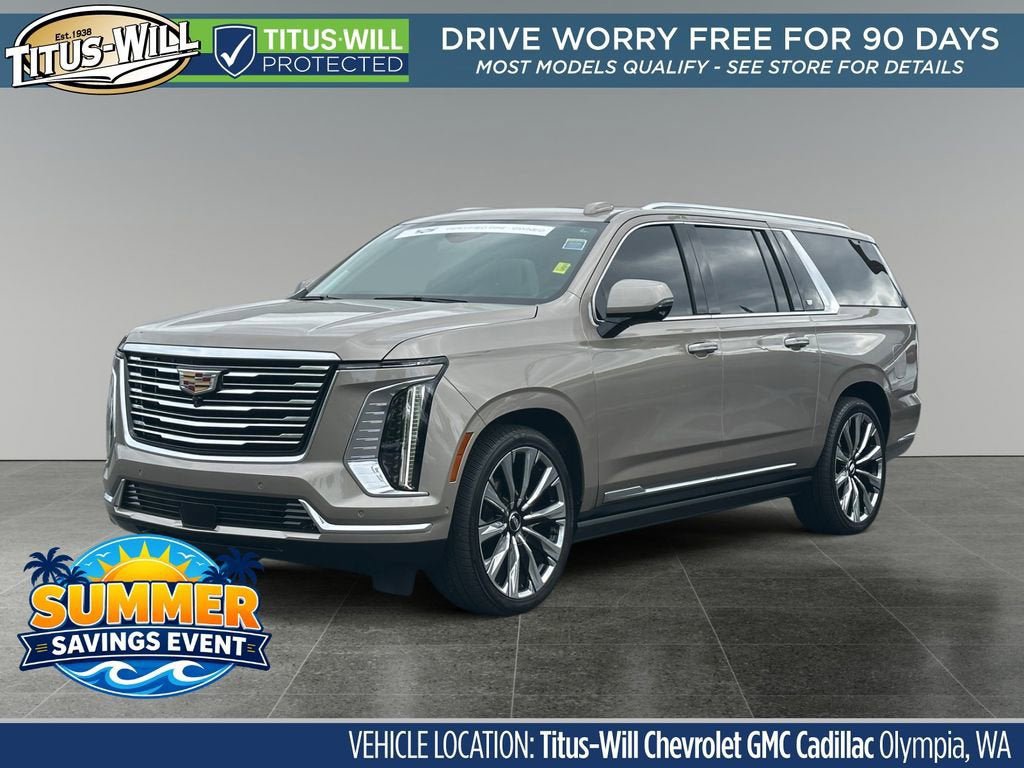 Used 2025 Cadillac Escalade ESV Premium Luxury Platinum