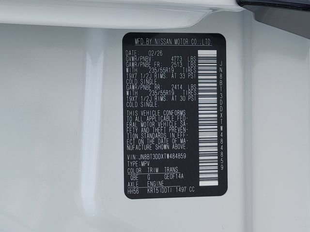 New 2026 Nissan Rogue Platinum w/ Platinum Premium Package image 12