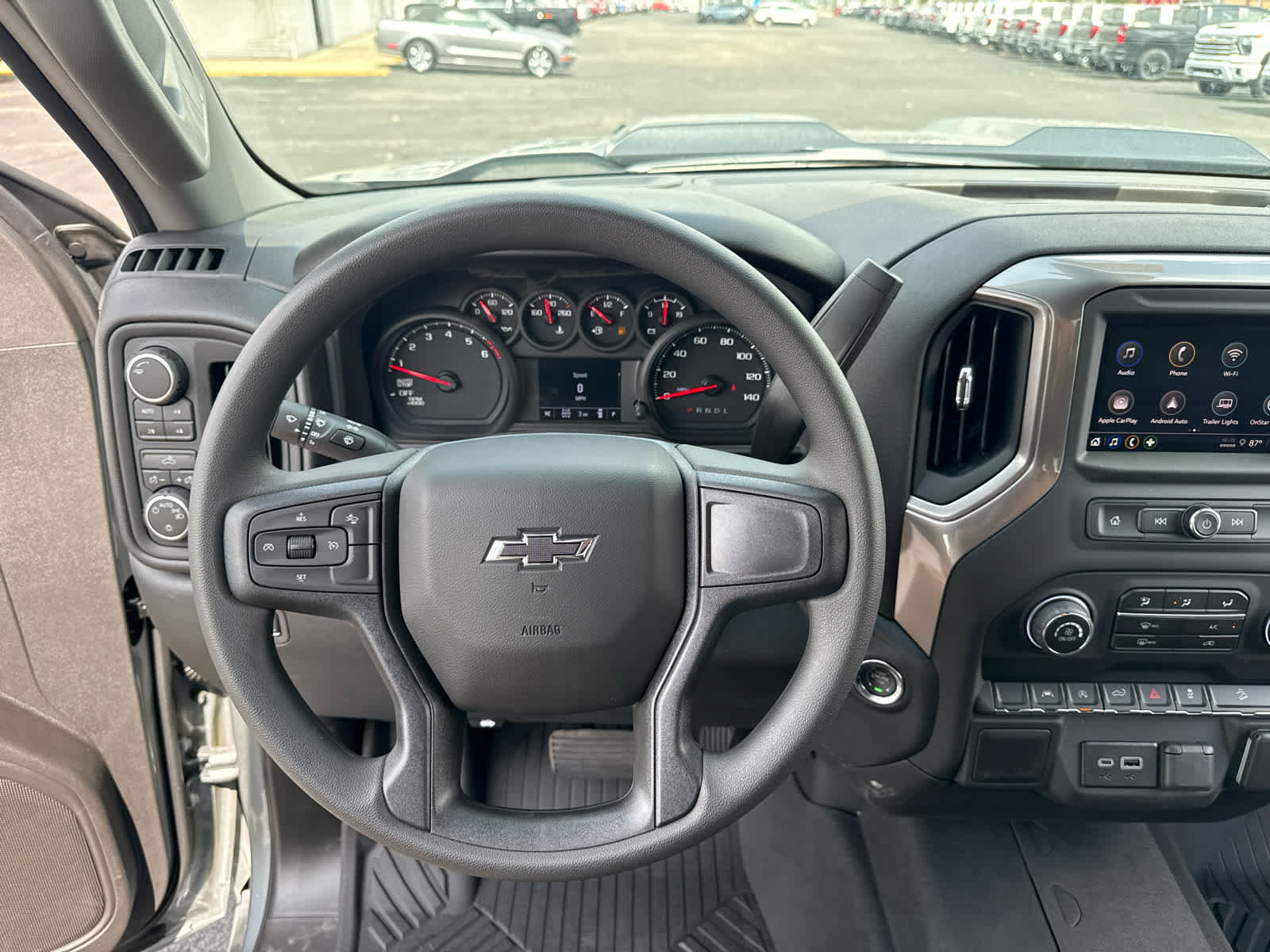 New 2026 Chevrolet Silverado 1500 Custom Trail Boss w/ Turbomax Blackout Package AWD/4WD image 13