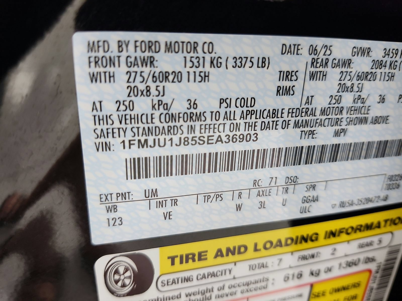 Used 2025 Ford Expedition Active AWD/4WD image 70