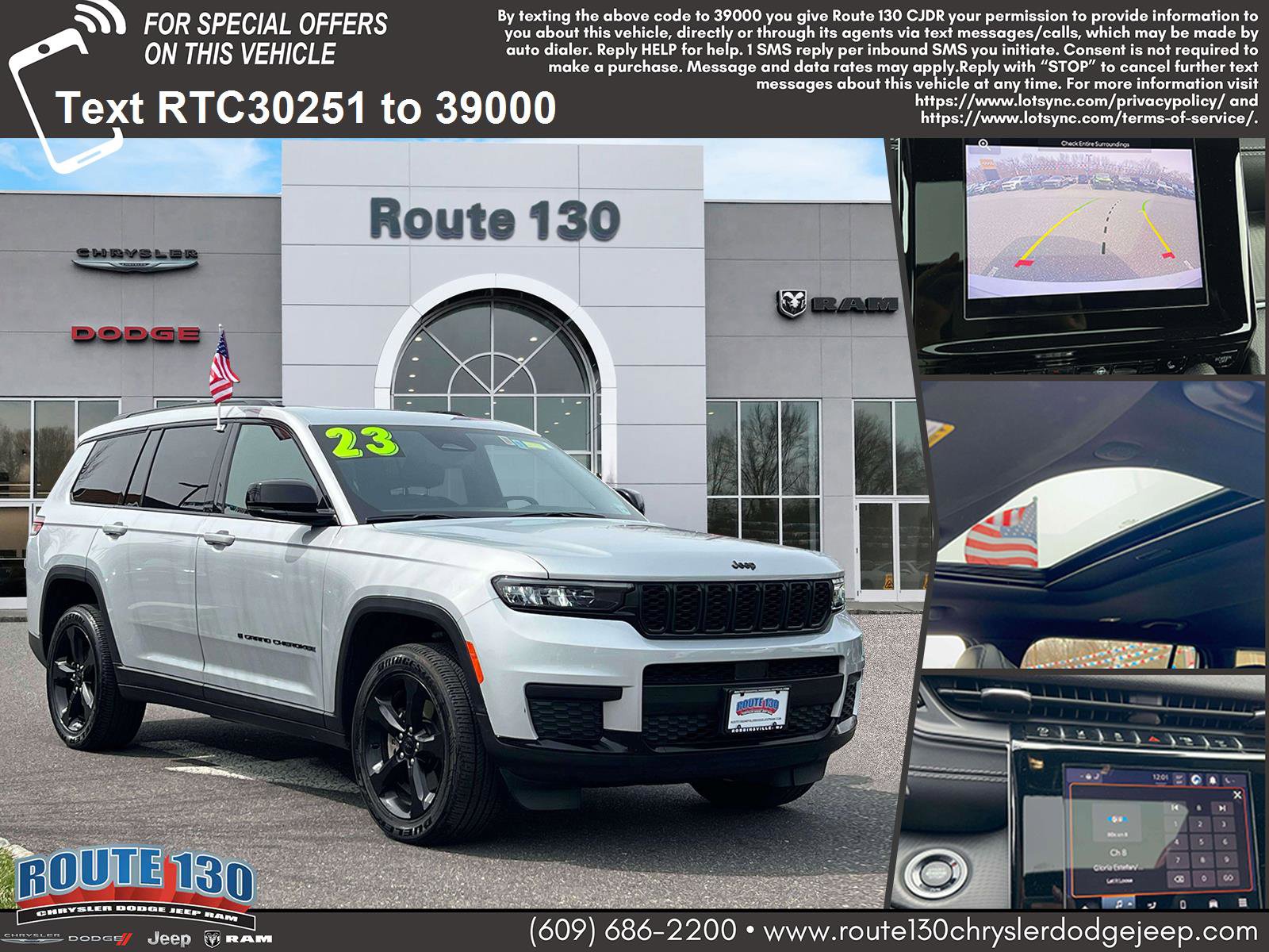 Used 2023 Jeep Grand Cherokee L Laredo AWD/4WD image 1