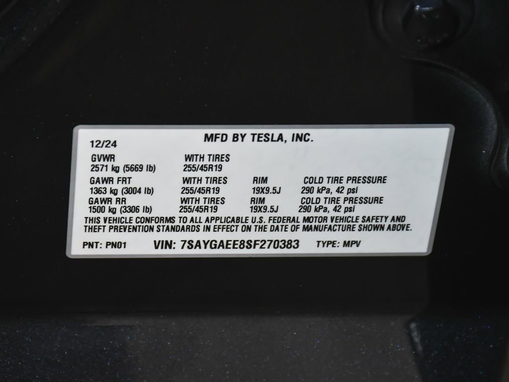 Used 2025 Tesla Model Y Long Range AWD/4WD image 27