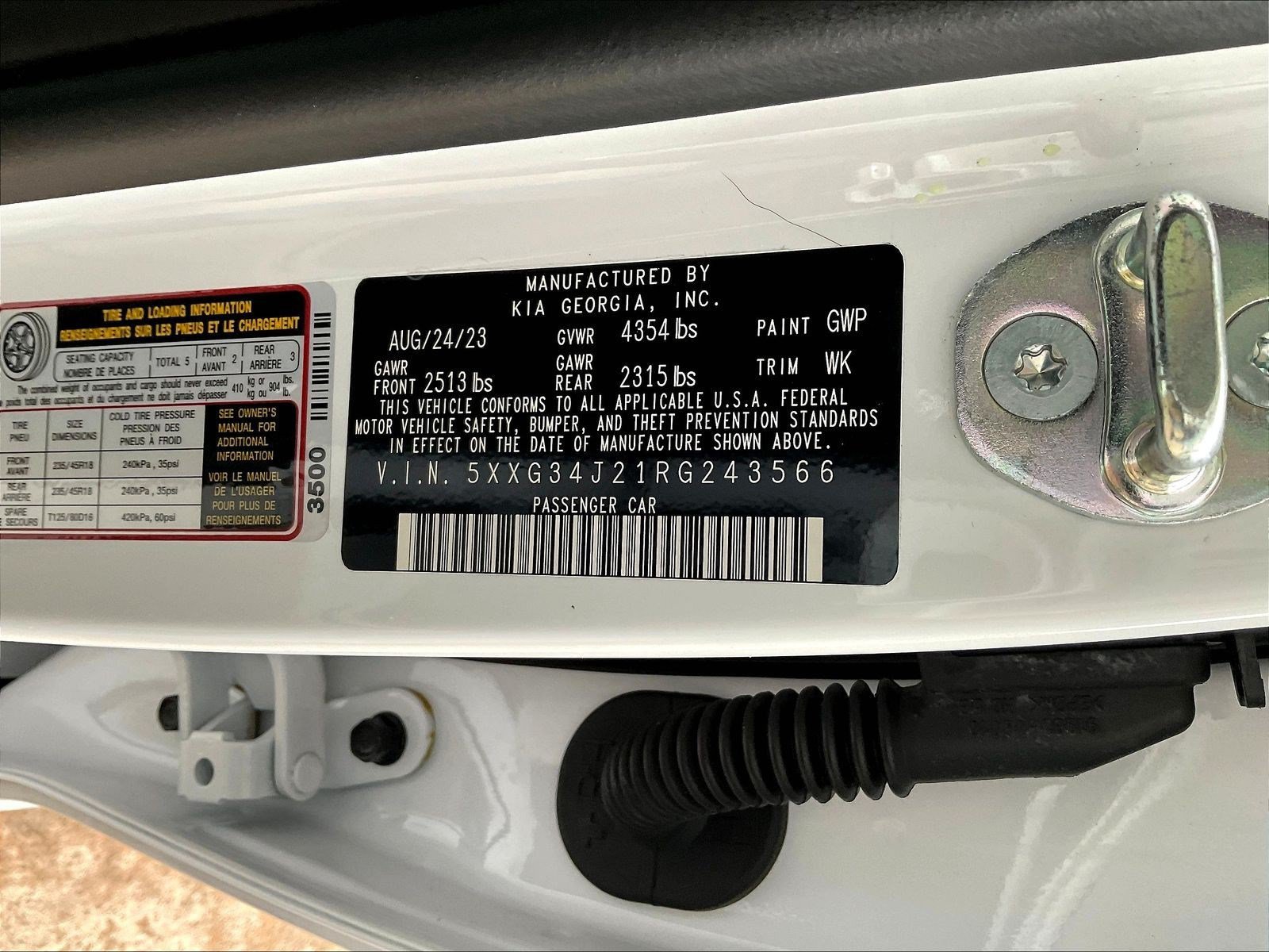 Used 2024 Kia K5 EX w/ EX Premium Package FWD image 19