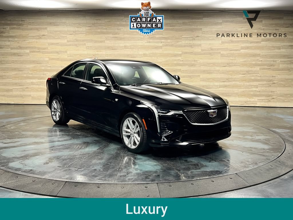 Used 2023 Cadillac CT4 Luxury w/ Cold Weather Package RWD image 1
