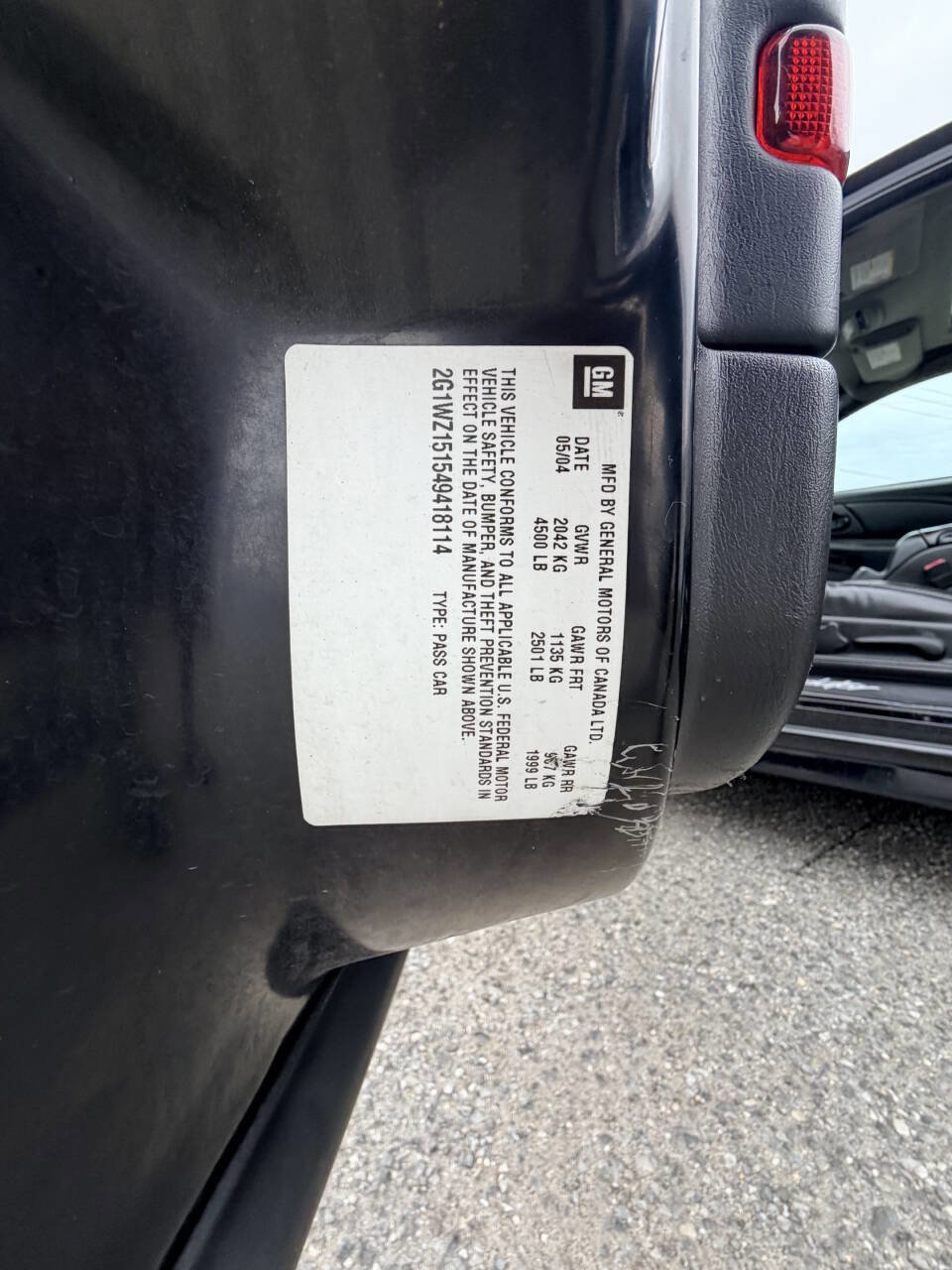 Used 2004 Chevrolet Monte Carlo SS w/ Preferred Equipment Group image 12