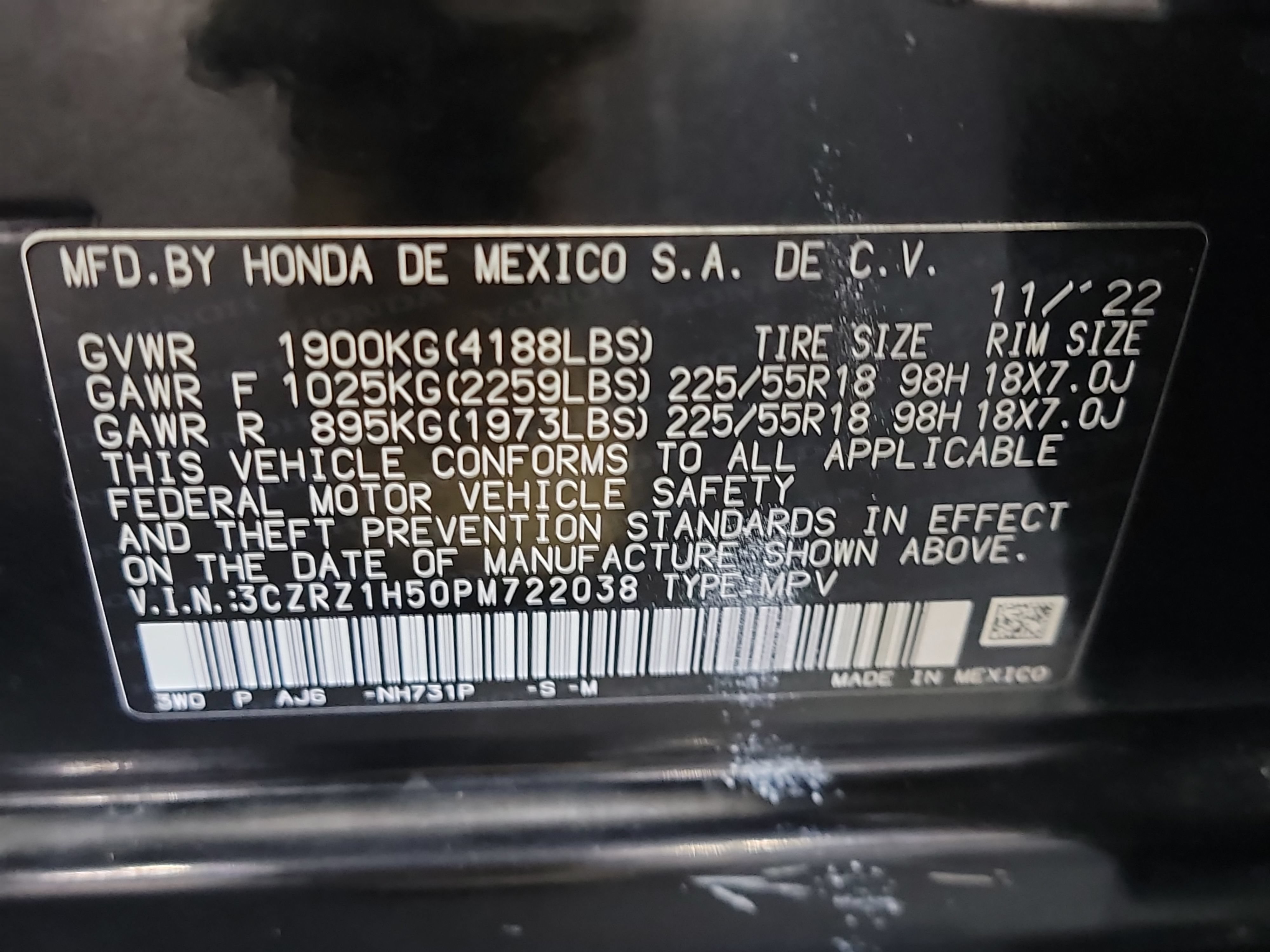 Used 2023 Honda HR-V Sport image 32