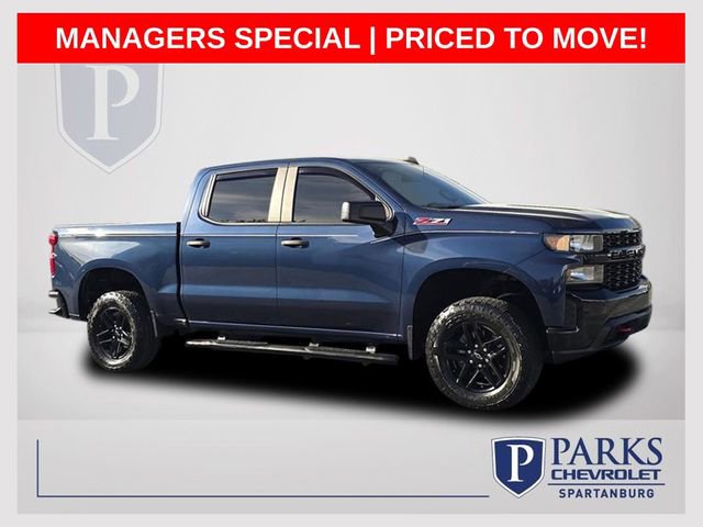 Used 2021 Chevrolet Silverado 1500 Custom Trail Boss image 1