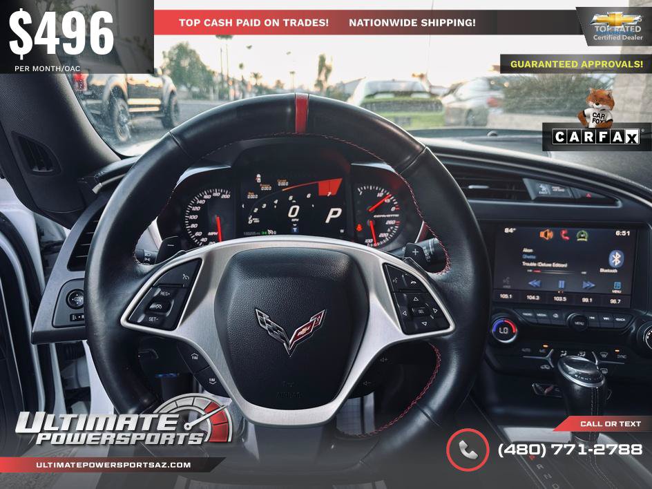 Used 2015 Chevrolet Corvette Stingray Coupe w/ ZF1 Appearance Package RWD image 50