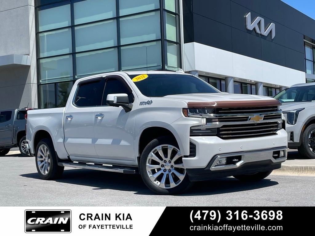 Used 2021 Chevrolet Silverado 1500 High Country w/ Technology Package AWD/4WD video 1