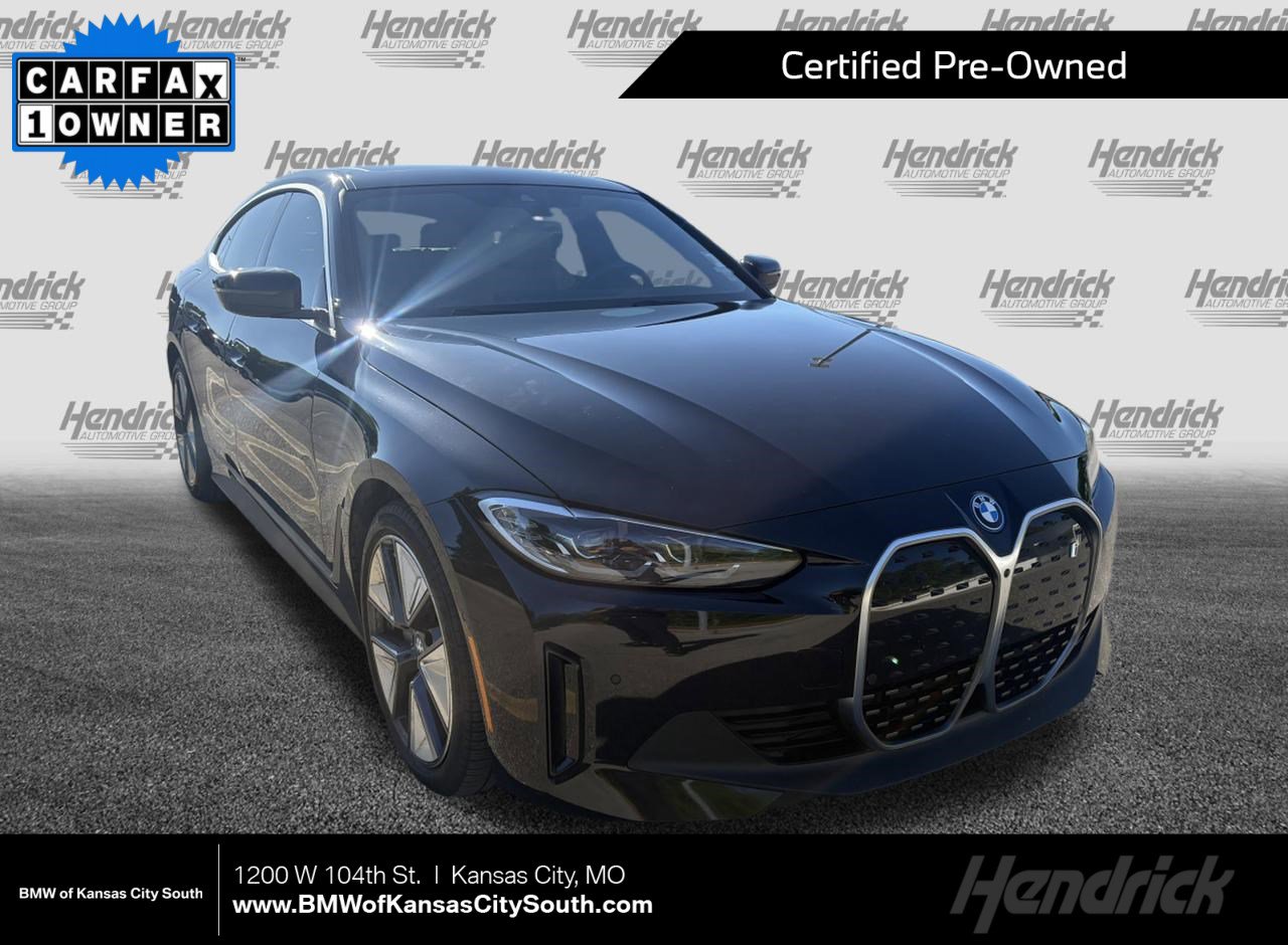 Certified 2024 BMW i4 eDrive40 w/ Premium Package RWD image 1
