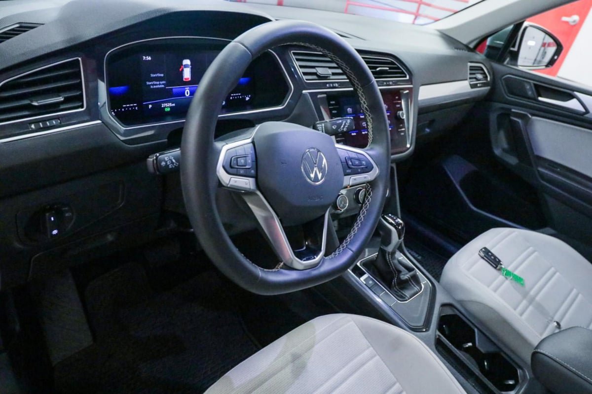 Used 2024 Volkswagen Tiguan S w/ MDO Package, Three-Row FWD image 12