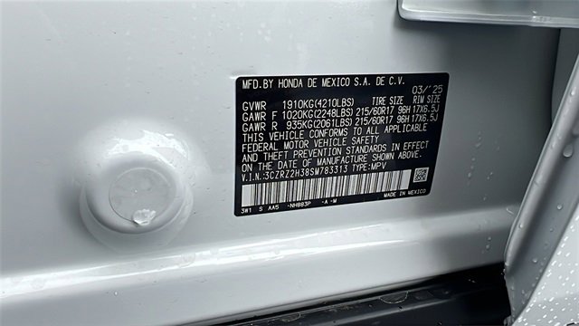 New 2025 Honda HR-V LX image 33