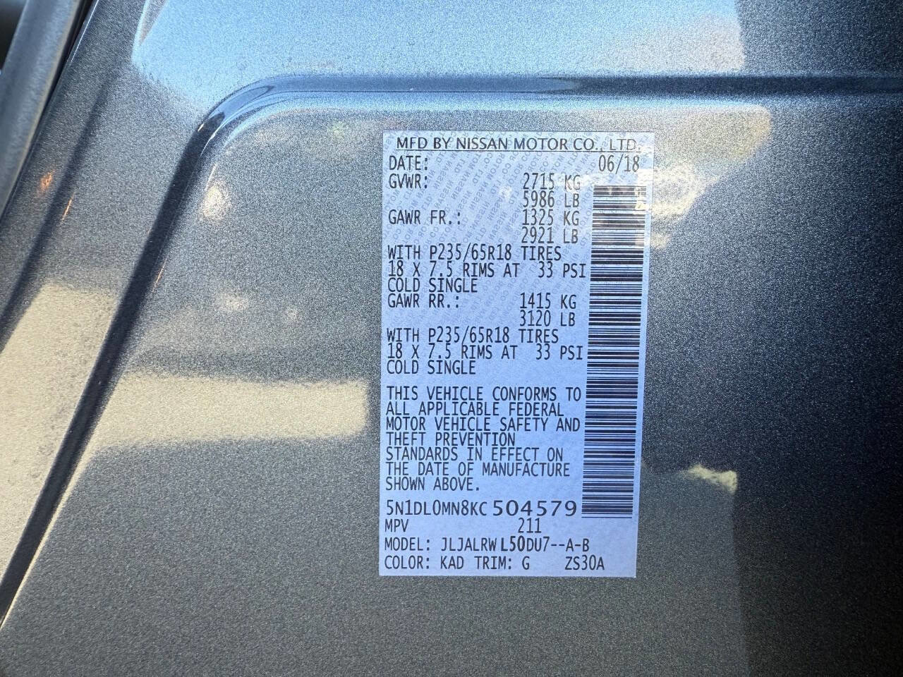 Used 2019 INFINITI QX60 Luxe image 29