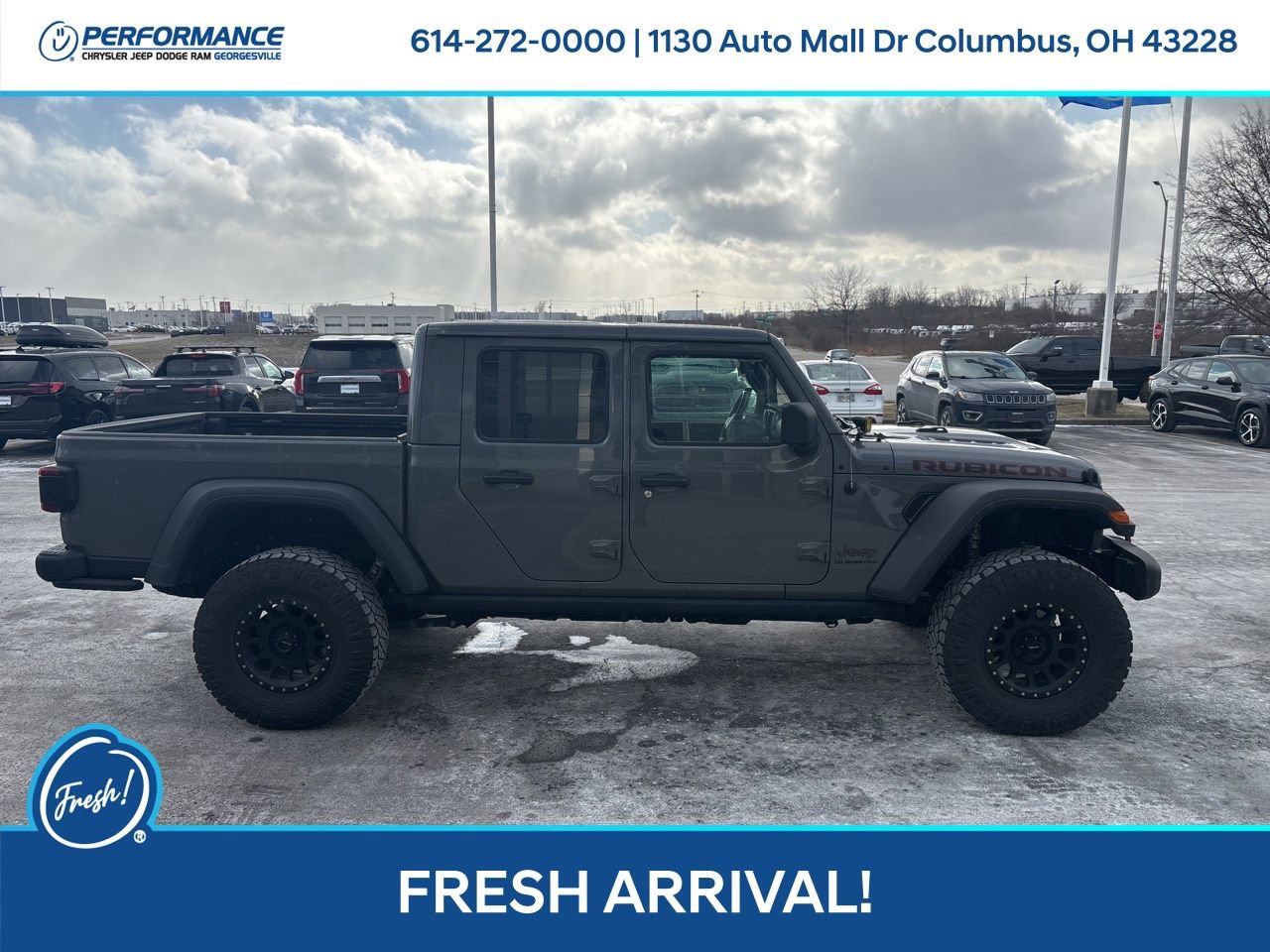 Used 2022 Jeep Gladiator Rubicon w/ LED Lighting Group image 3