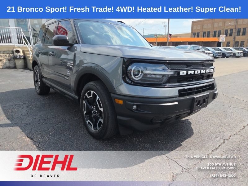 Used 2021 Ford Bronco Sport Outer Banks AWD/4WD image 1