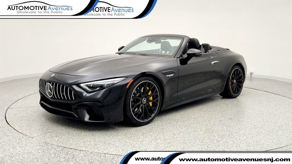 Used 2022 Mercedes-Benz SL 55 AMG 4MATIC image 1