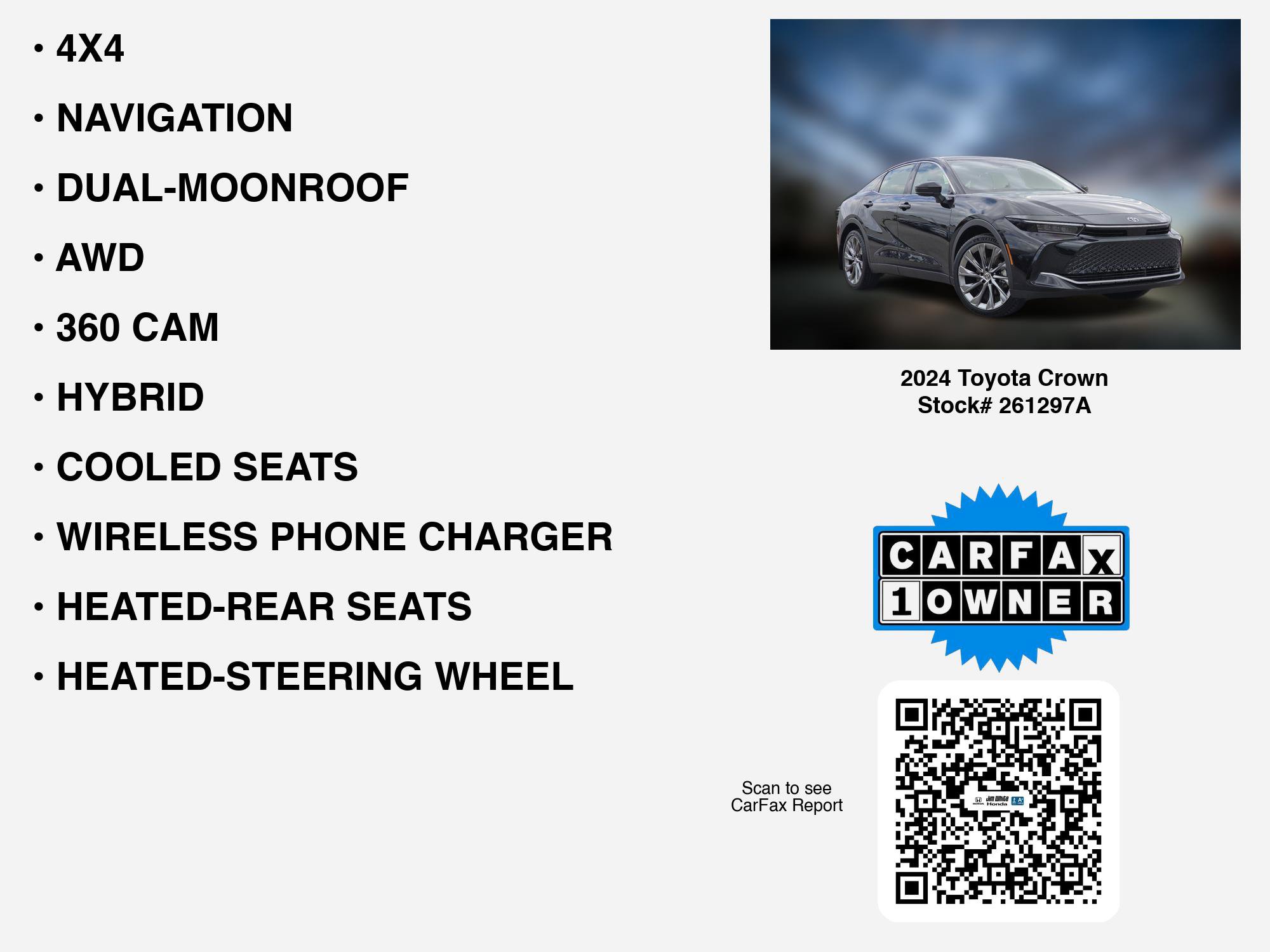 Used 2024 Toyota Crown AWD/4WD image 7
