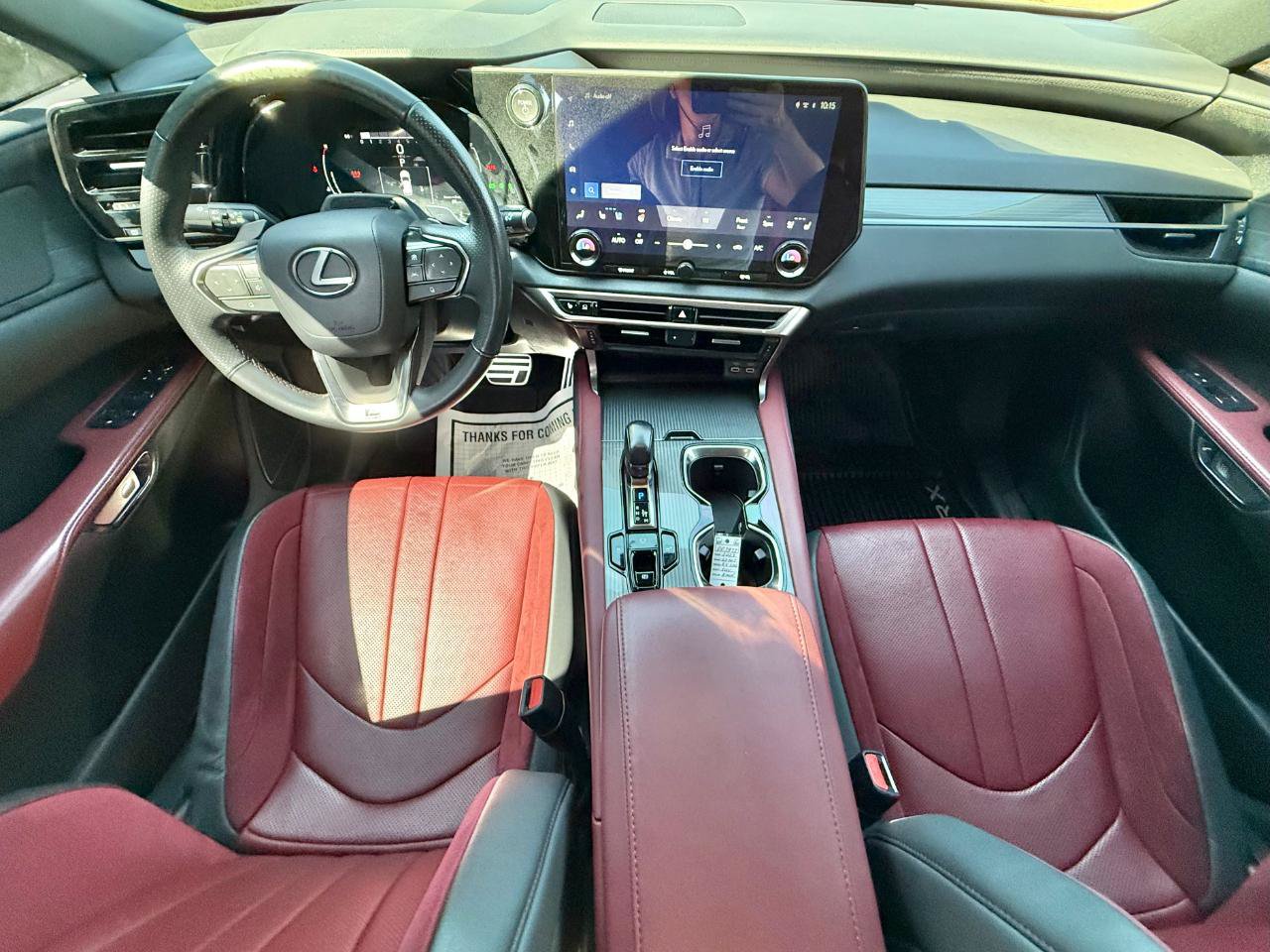Used 2023 Lexus RX 500h F Sport w/ Accessory Package (Z1) AWD/4WD image 9