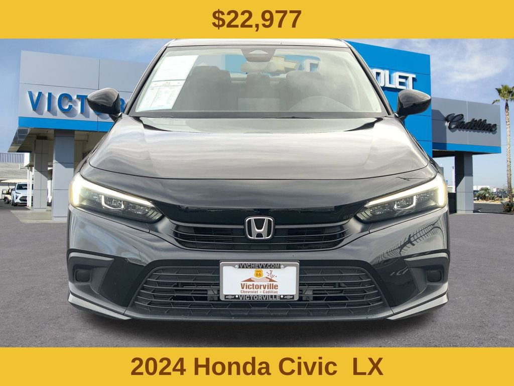Used 2024 Honda Civic LX image 2
