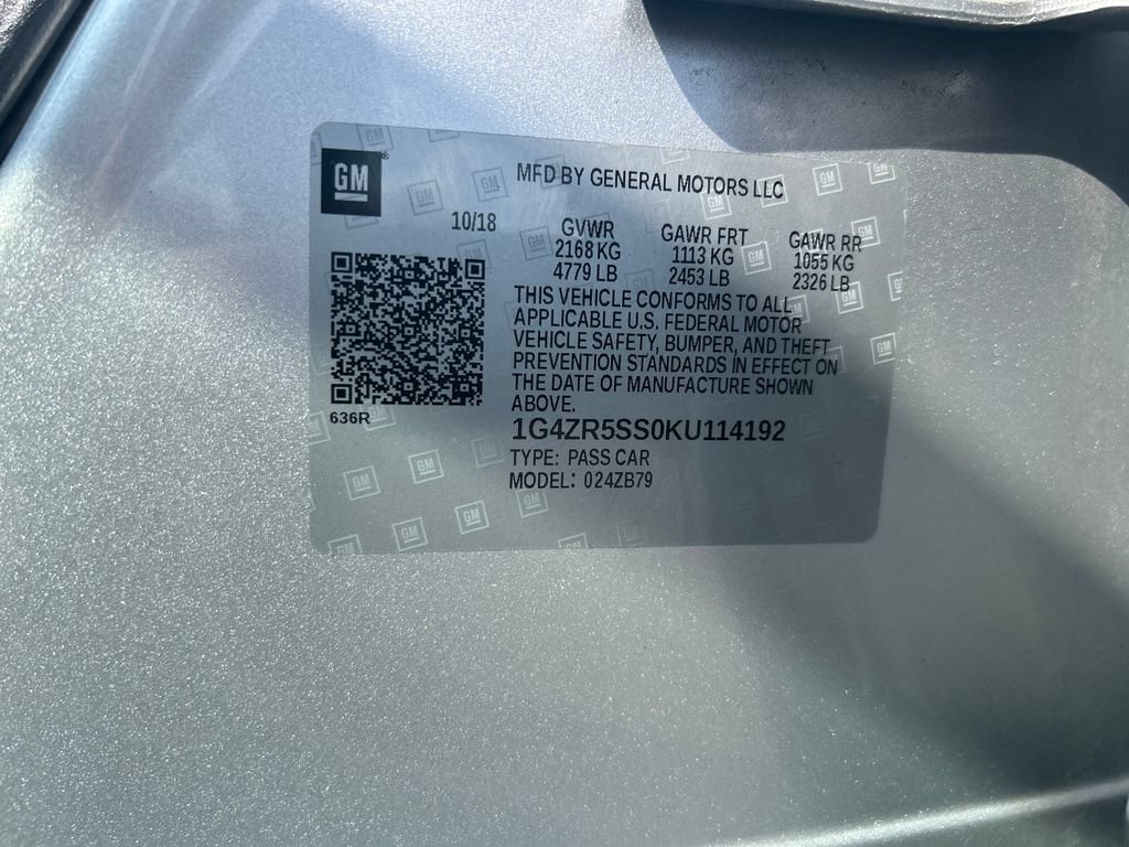 Certified 2019 Buick LaCrosse Essence w/ Sun and Shade Package AWD/4WD image 17