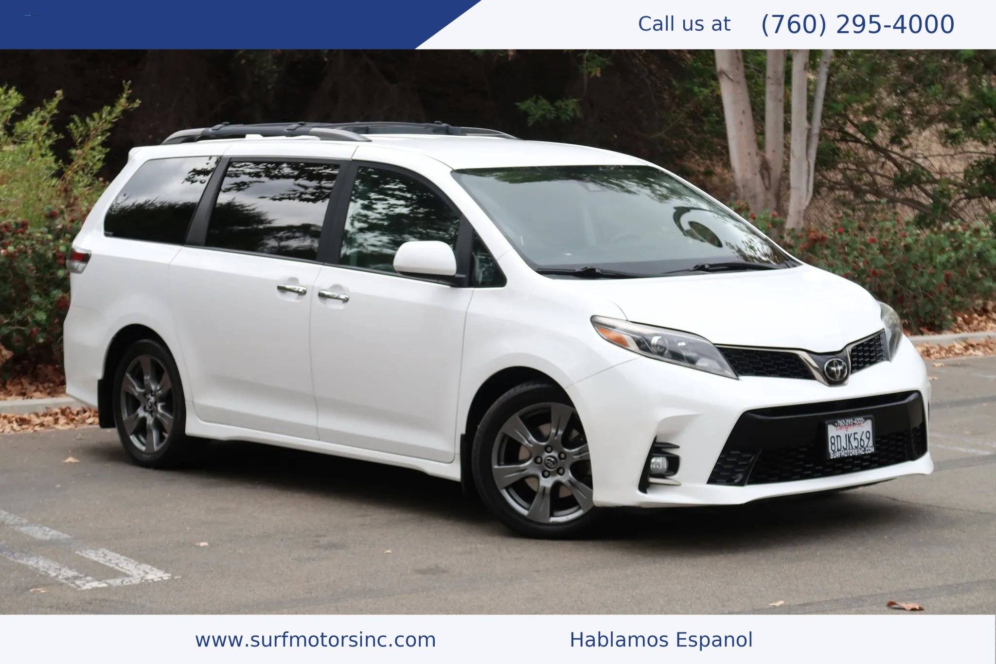 Used 2018 Toyota Sienna SE w/ Carpet Mat Package