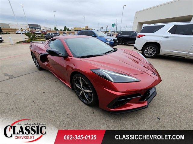 Used 2021 Chevrolet Corvette Stingray Preferred Cpe w/ Z51 Performance Package RWD image 1
