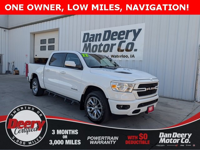 Used 2022 RAM 1500 Laramie w/ Sport Appearance Package image 1