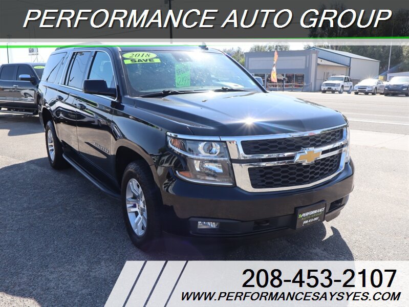Used 2018 Chevrolet Suburban LT w/ Luxury Package AWD/4WD image 1