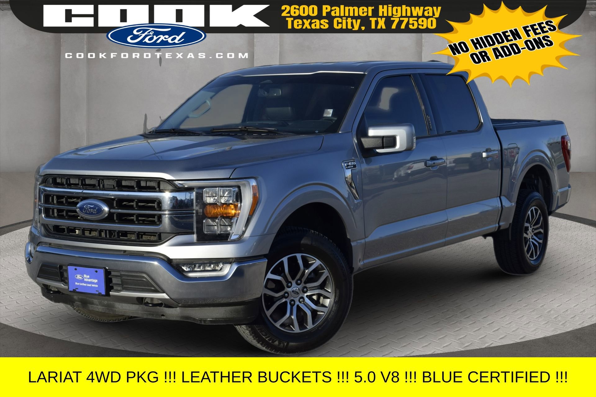 Certified 2022 Ford F150 Lariat image 1
