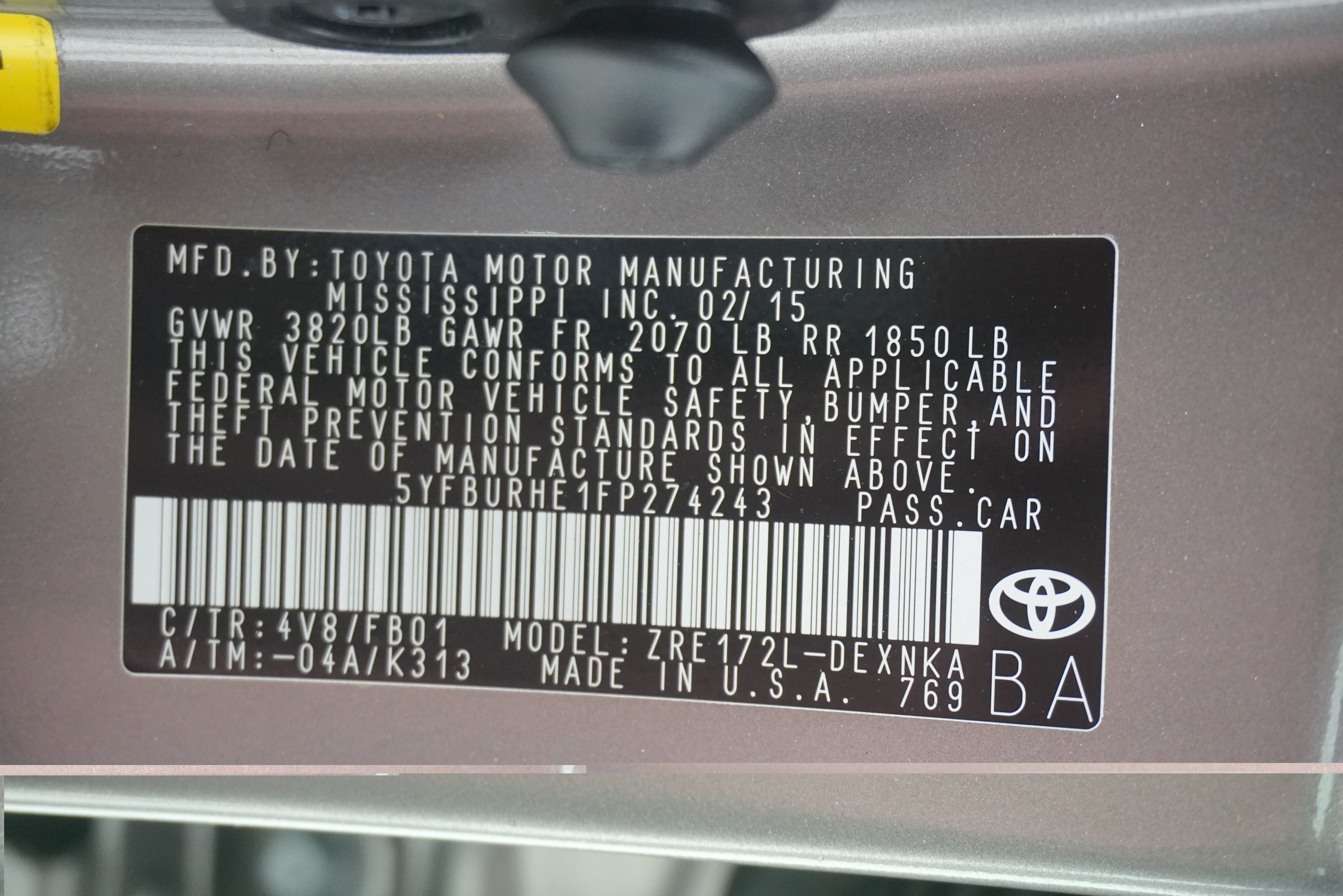 Used 2015 Toyota Corolla LE FWD image 26