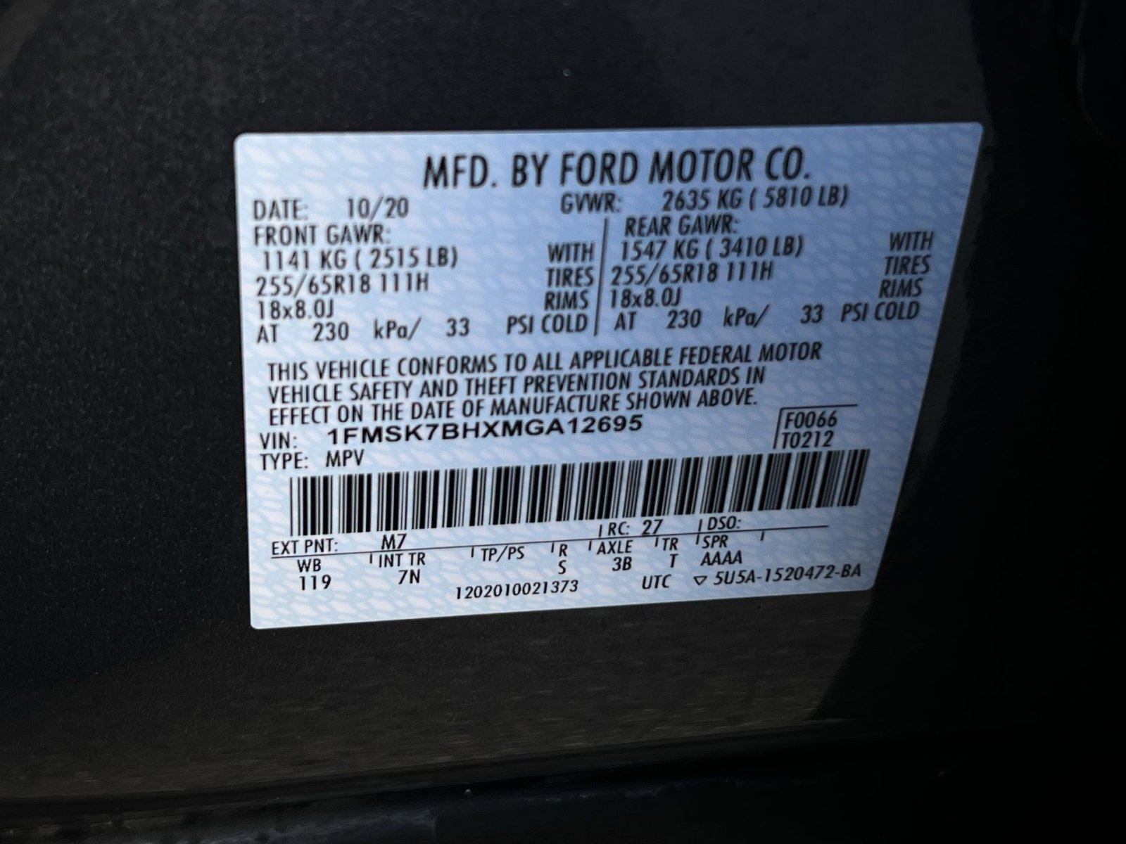 Used 2021 Ford Explorer 2WD image 28