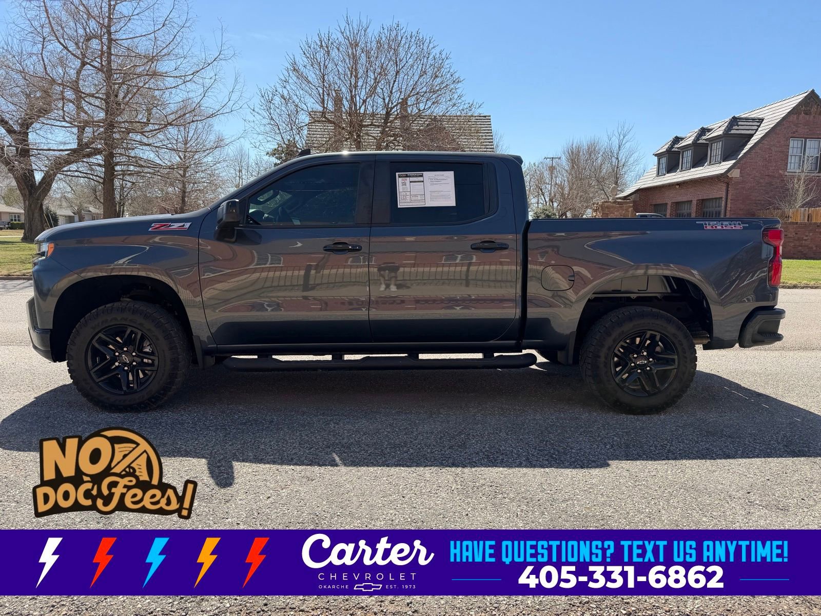 Used 2021 Chevrolet Silverado 1500 LT Trail Boss w/ LPO, Dark Essentials Package AWD/4WD image 7