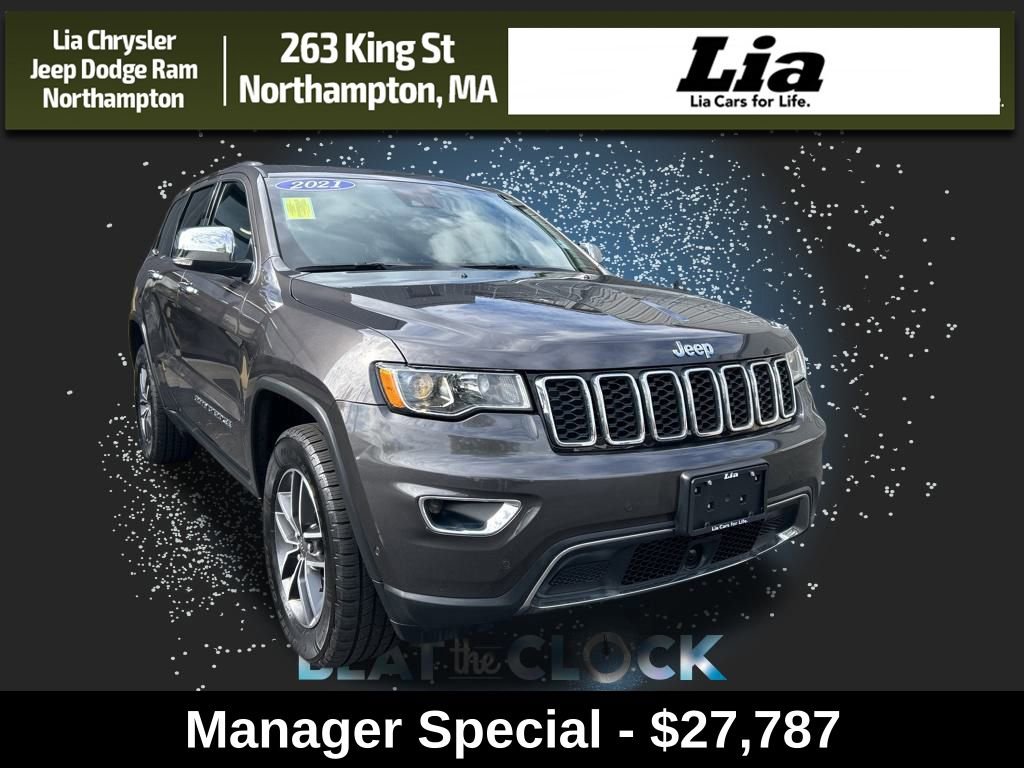 Certified 2021 Jeep Grand Cherokee Limited