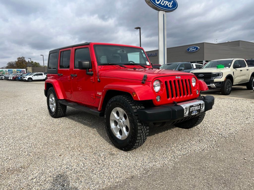 Used 2015 Jeep Wrangler Unlimited Sahara w/ Connectivity Group image 2