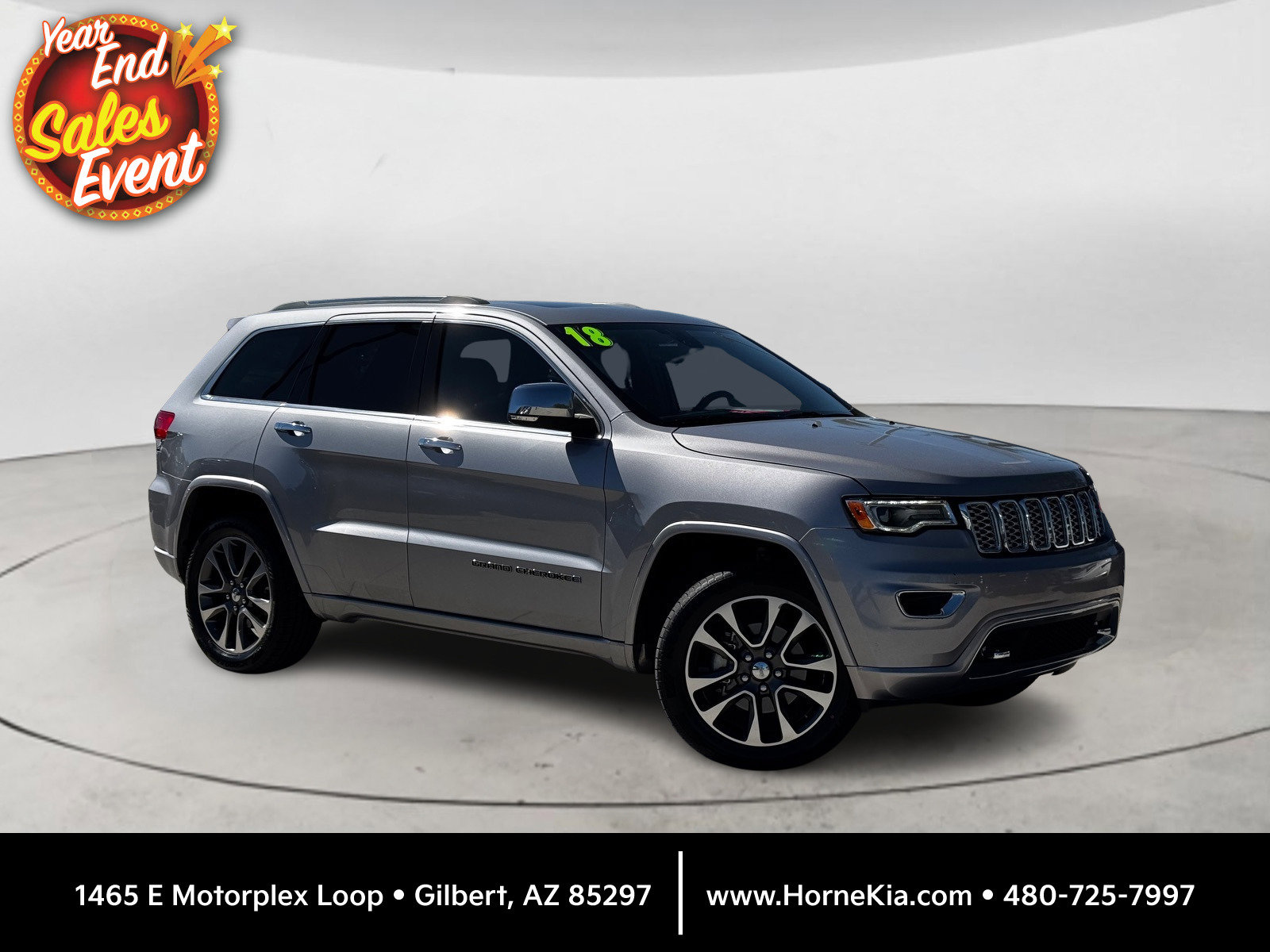 Used 2018 Jeep Grand Cherokee Overland