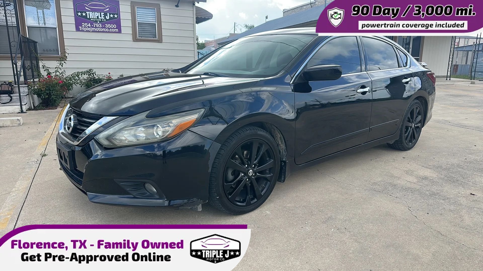 Used 2017 Nissan Altima 2.5 SR w/ Midnight Edition Package FWD image 1