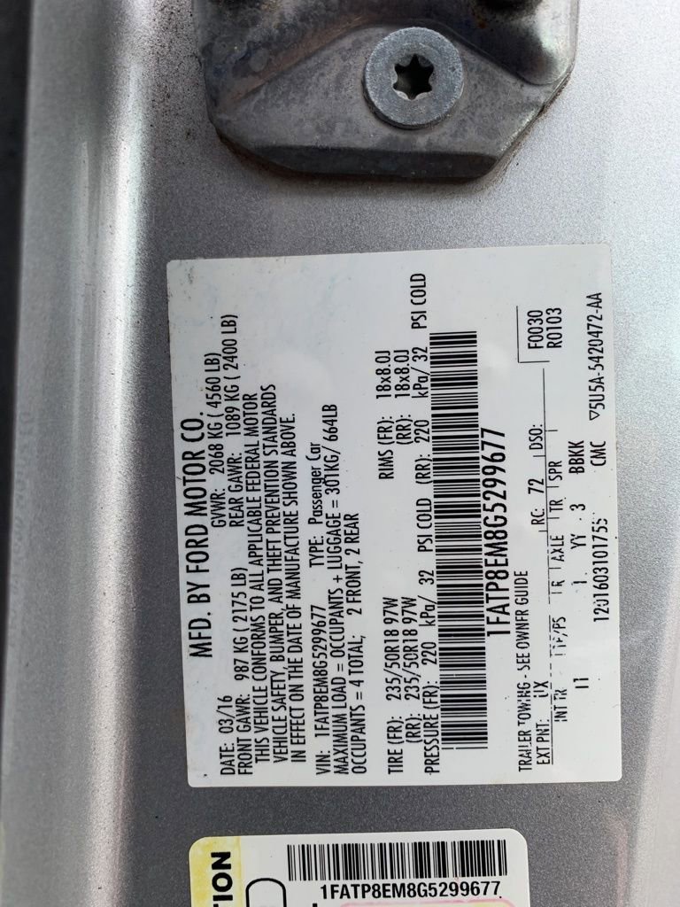 Used 2016 Ford Mustang Convertible w/ Equipment Group 051A image 29