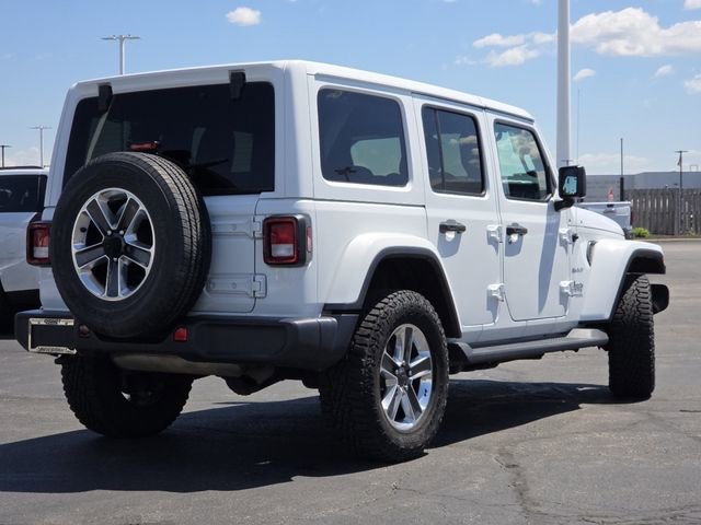 Used 2021 Jeep Wrangler Unlimited Sahara w/ Uconnect 4C Nav & Sound Group AWD/4WD image 21