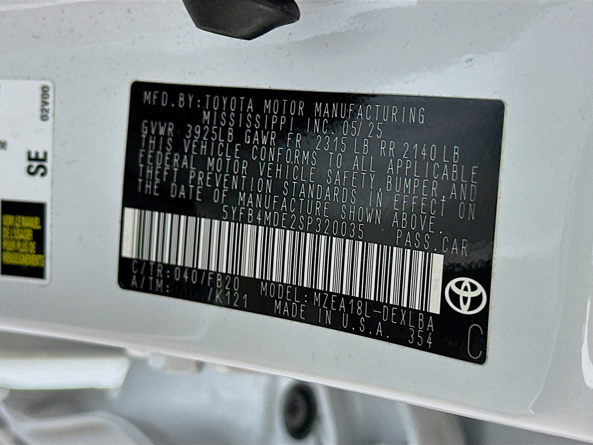 Used 2025 Toyota Corolla LE image 12