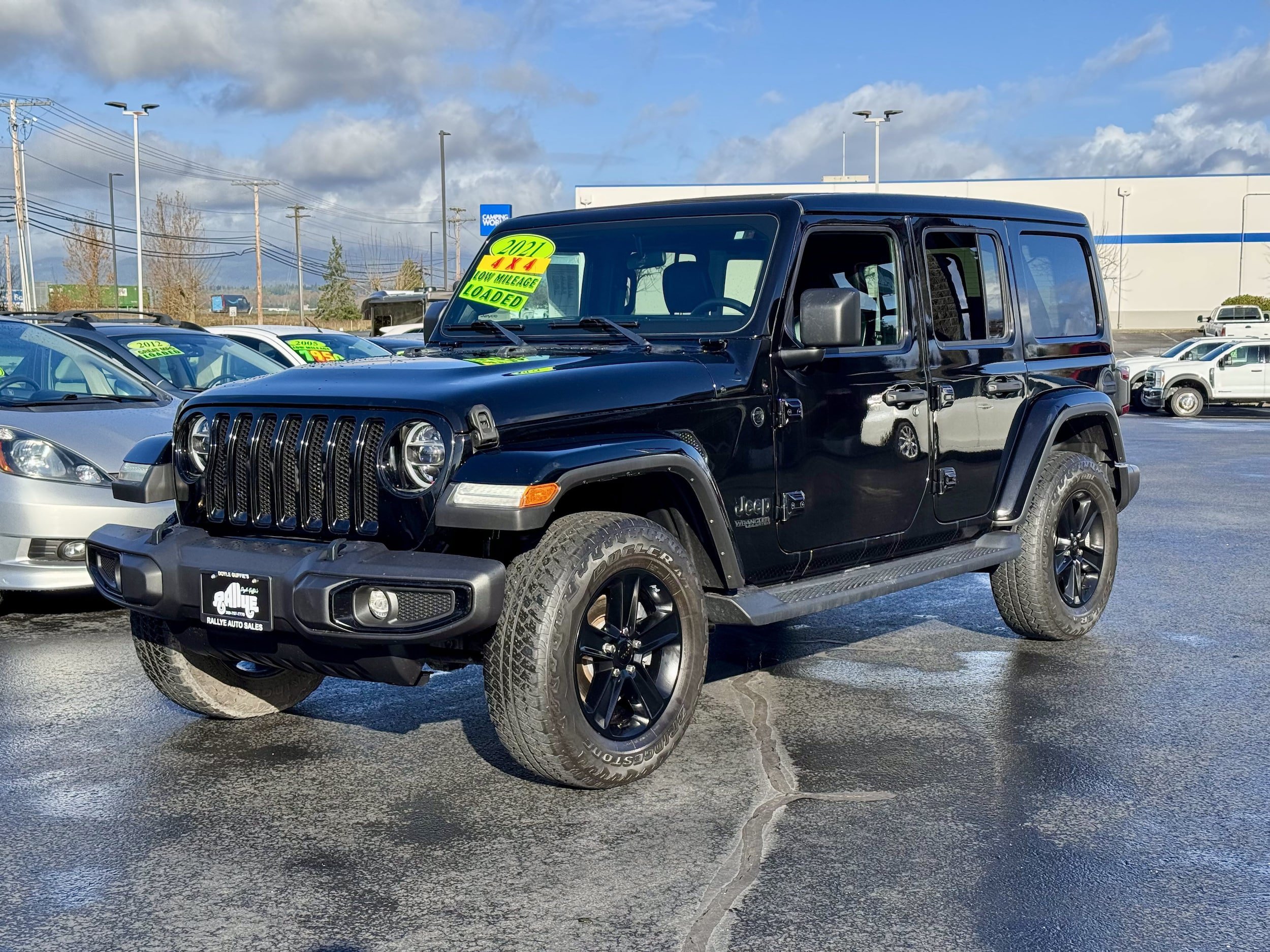 Used 2021 Jeep Wrangler Unlimited Sahara