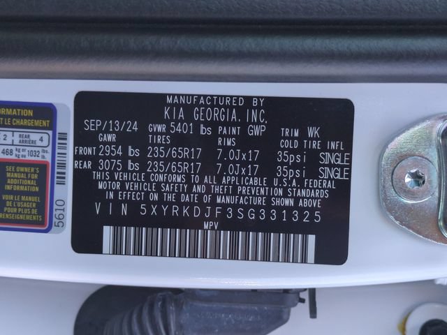 Certified 2025 Kia Sorento SX Prestige AWD/4WD image 36