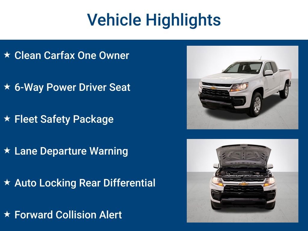 Used 2022 Chevrolet Colorado LT w/ Fleet Safety Package image 3