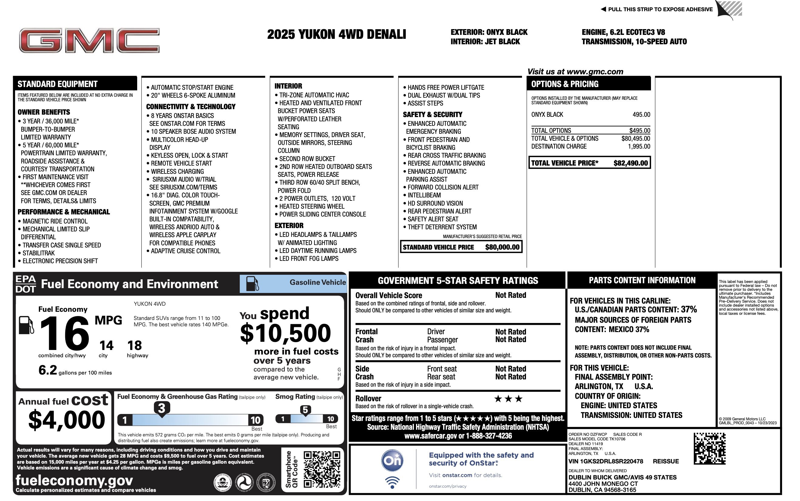 Used 2025 GMC Yukon Denali image 5