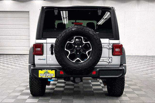 Used 2022 Jeep Wrangler Unlimited Rubicon 4xe w/ Cold Weather Group image 5