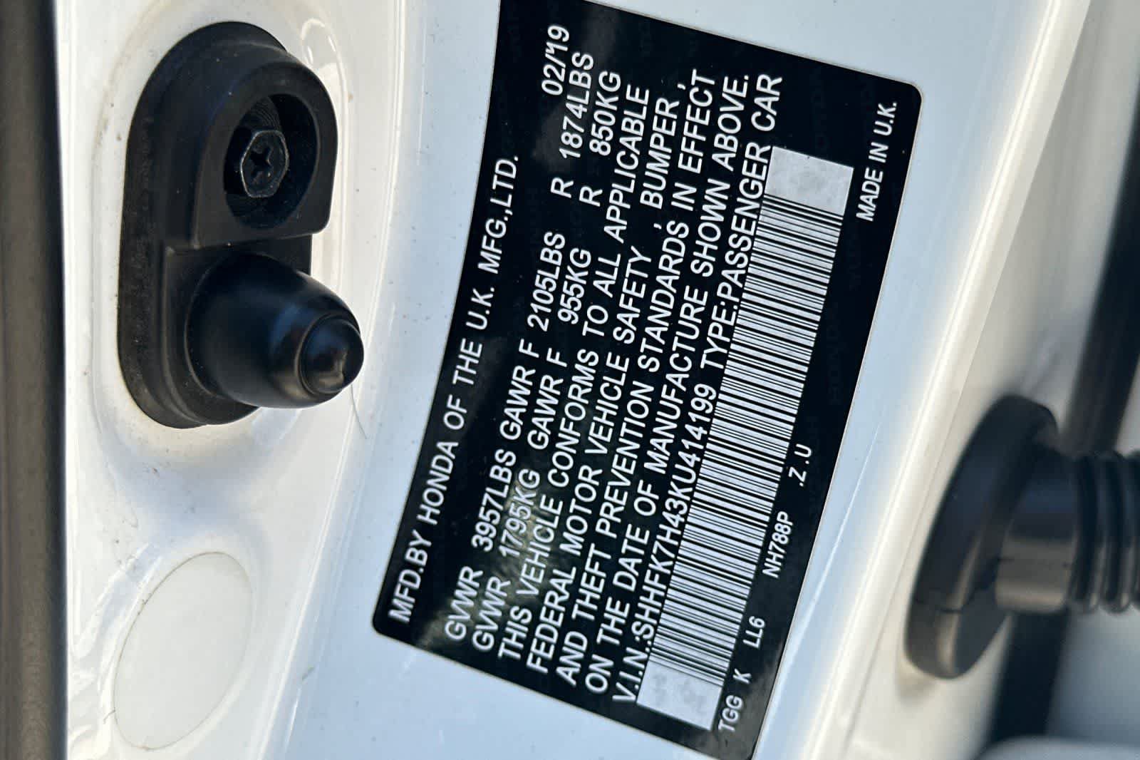 Used 2019 Honda Civic Sport image 27